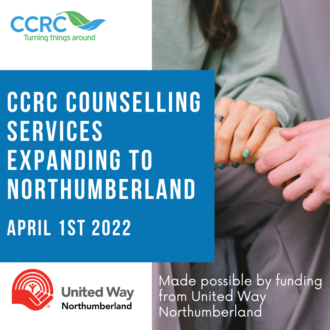 CCRC expands Professional Counselling services to Northumberland County