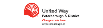 United Way Peterborough & District 'Change starts here'. logo